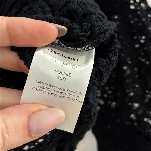 IRO FULNIE LACE TOP - Picture 6 of 6